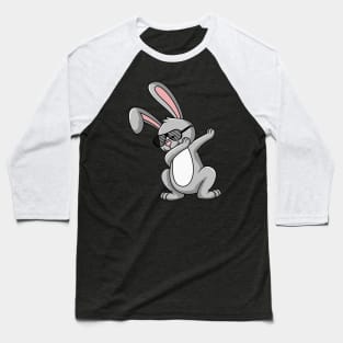 Dabbing Bunny Baseball T-Shirt